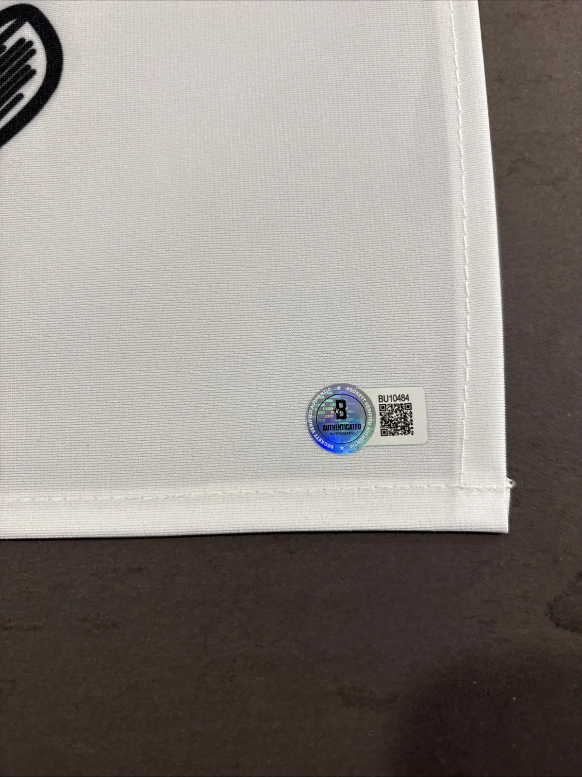 Chevy Chase — Chevy Chase Signed Bush Wood Golf Pin Flag -Caddyshack - Beckett Hologram, изображение 5