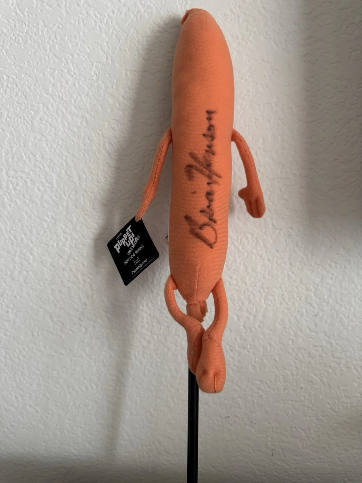 Brian Henson — Muppets Hot Dog Upper Autographed Signed By Brian Hansen Puppet Up, image 2