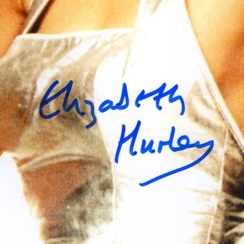 ELIZABETH HURLEY as Vanessa Signed Autograph "AUSTIN POWERS" 11x14 Photo PSA/DNA, изображение 2