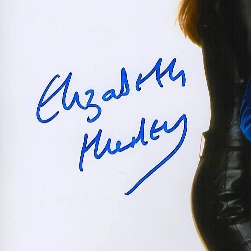 ELIZABETH HURLEY as Vanessa Signed Autograph "AUSTIN POWERS" 11x14 Photo PSA/DNA, изображение 2