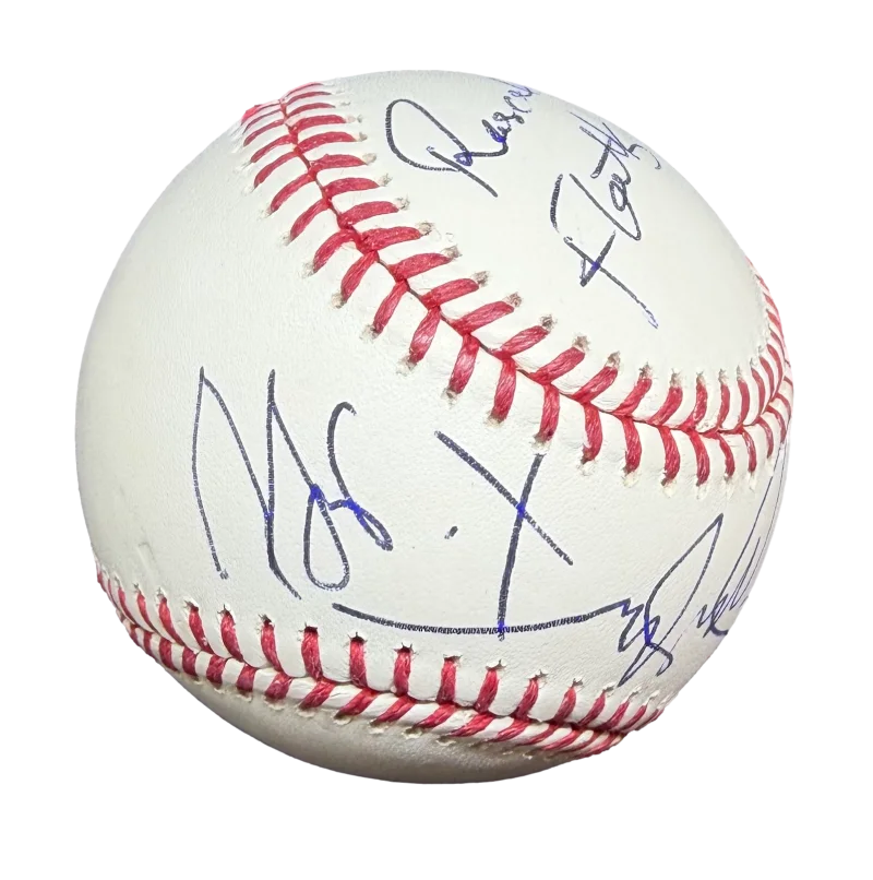 Jay DeMarcus, Gary LeVox, Joe Don Rooney — Rascal Flatts Band x3 Signed Autograph OMLB Baseball Ball - Gary LeVox + JSA COA, image 2