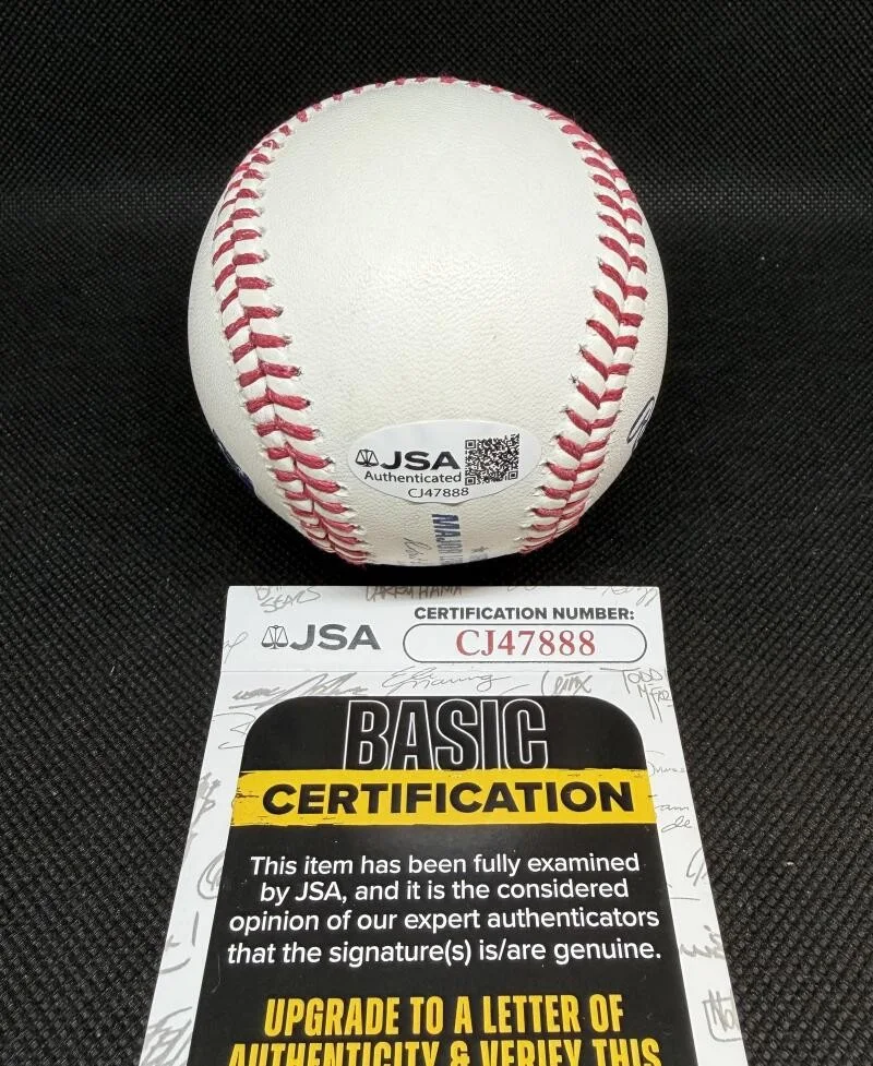 Riley Green — Riley Green Signed Autograph OMLB Baseball Ball - Don't Mind If I Do w/ JSA COA, image 2