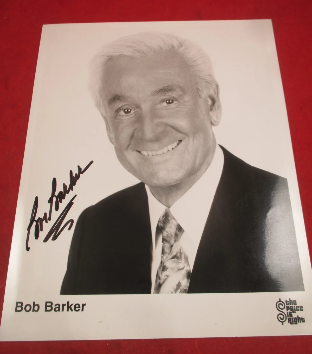 Bob Barker — Bob Barker SIGNED Autograph photo 8 x 10 The Price is Right Game Show - RARE