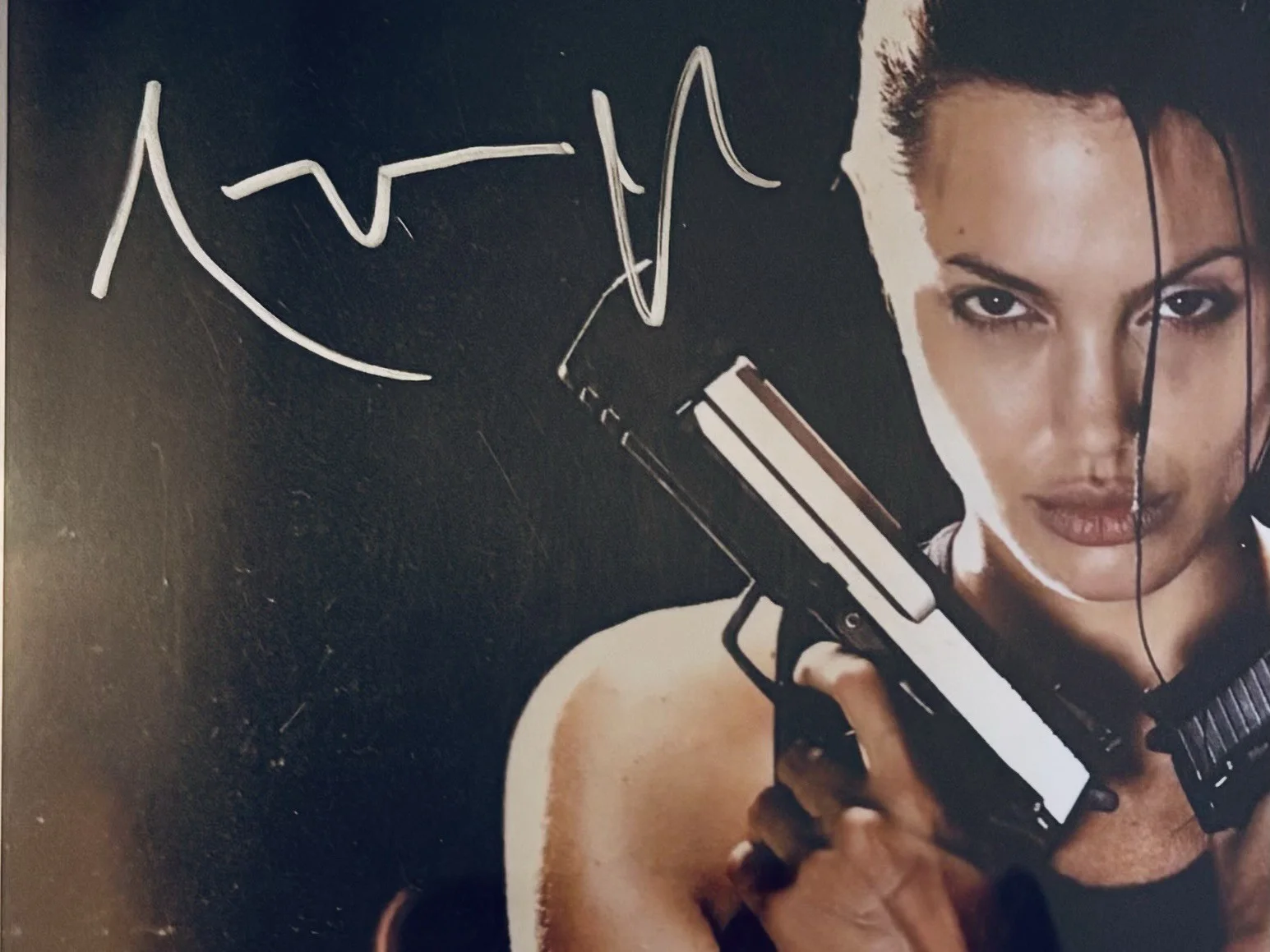 Angelina Jolie Signed 8x10 Beckett, image 5