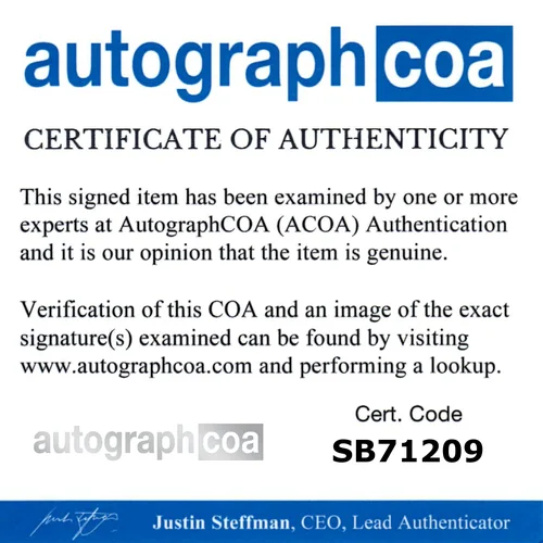 JUSTIN HURWITZ — Justin Hurwitz signed "WHIPLASH" 8x10 Photo c Autograph PROOF Composer ACOA COA, изображение 2