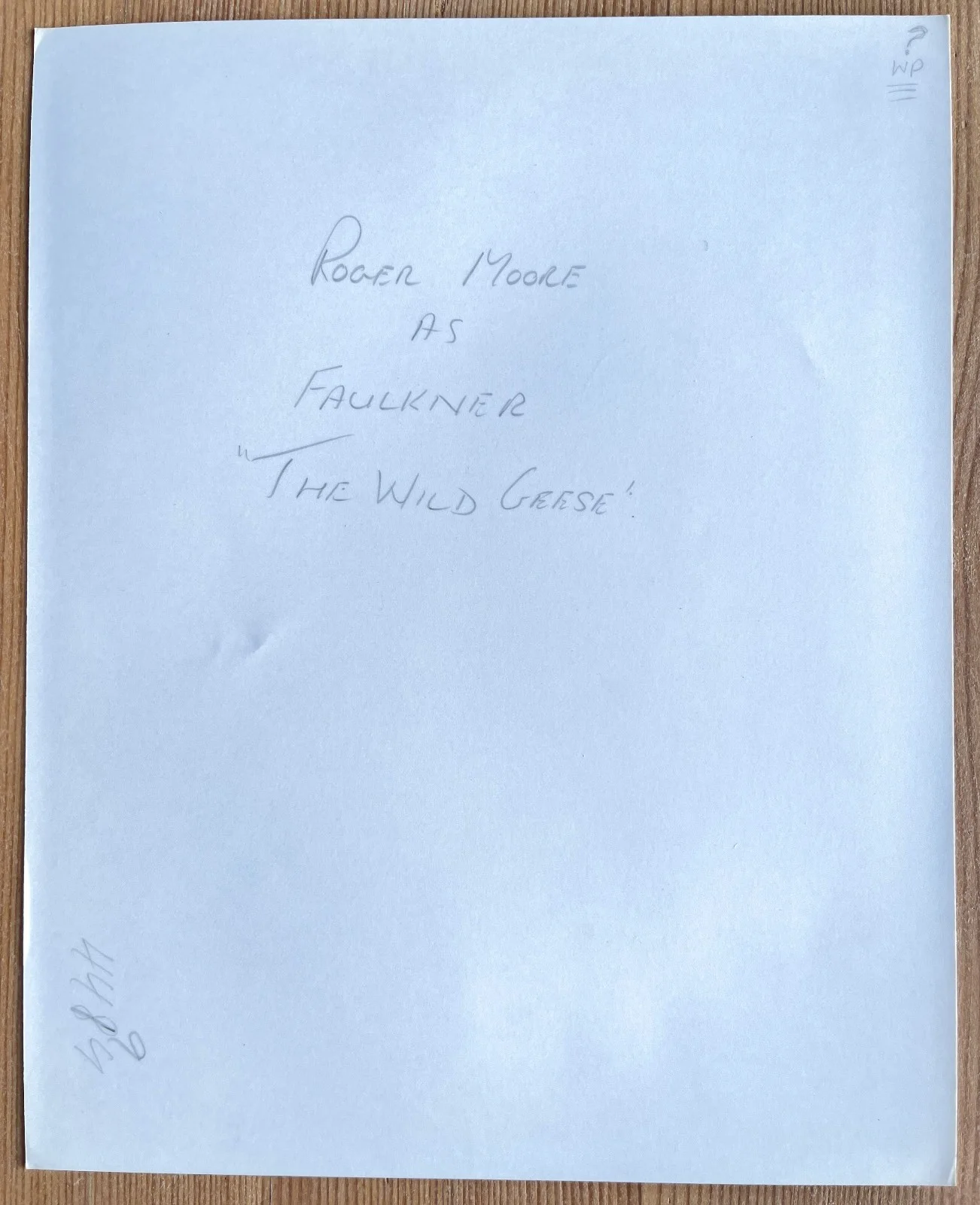 Roger Moore's Own Photo from his Pinewood Office. The Saint, James Bond., image 3