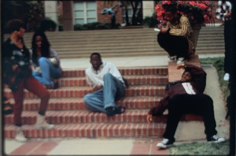 HIGHER LEARNING Ice Cube Michael Rapaport 1995 35mm Publicity Slides x2, image 3