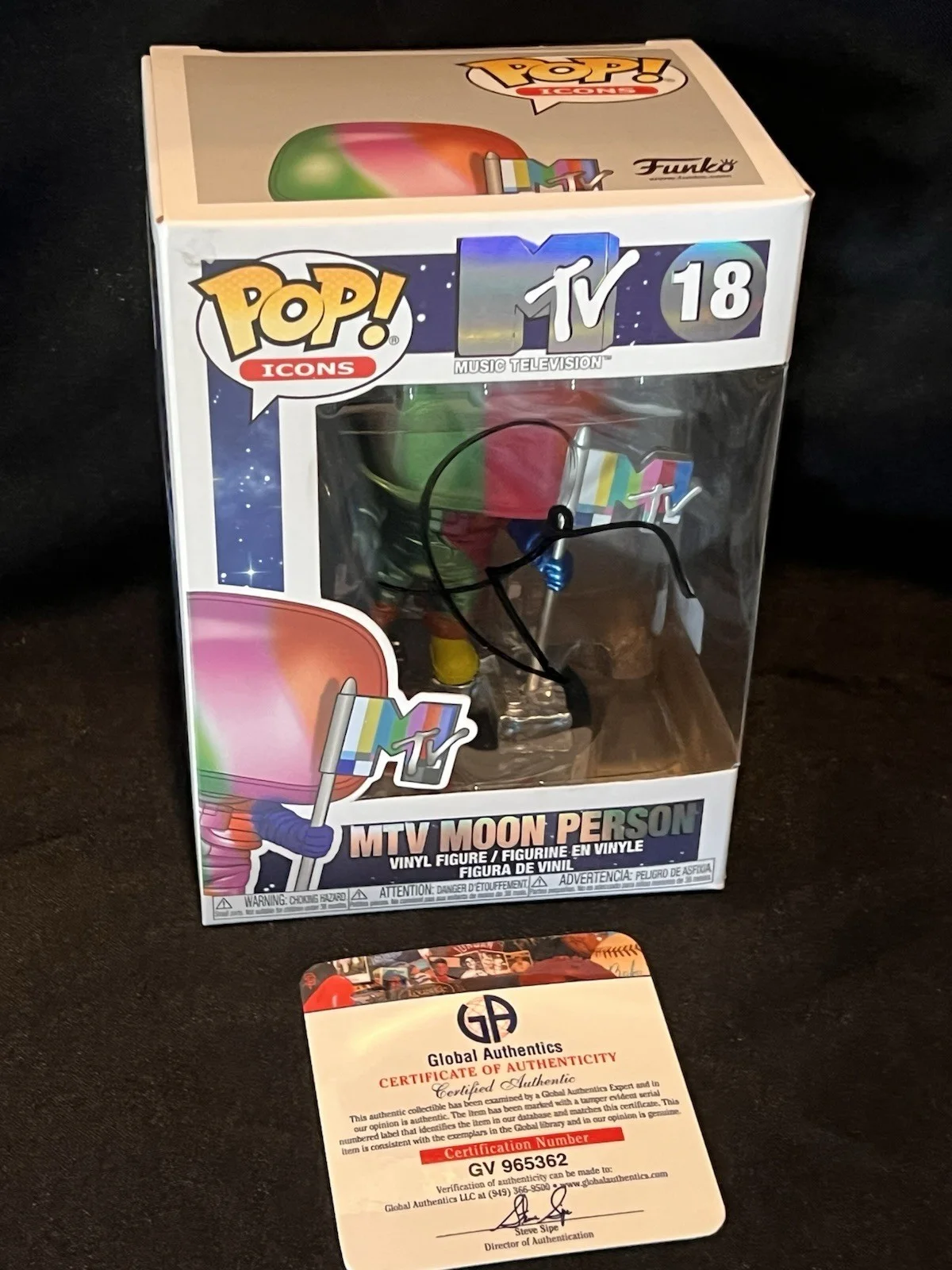 Taylor Swift signed Autograph Funko Pop Unique Item Global Authentic, image 4