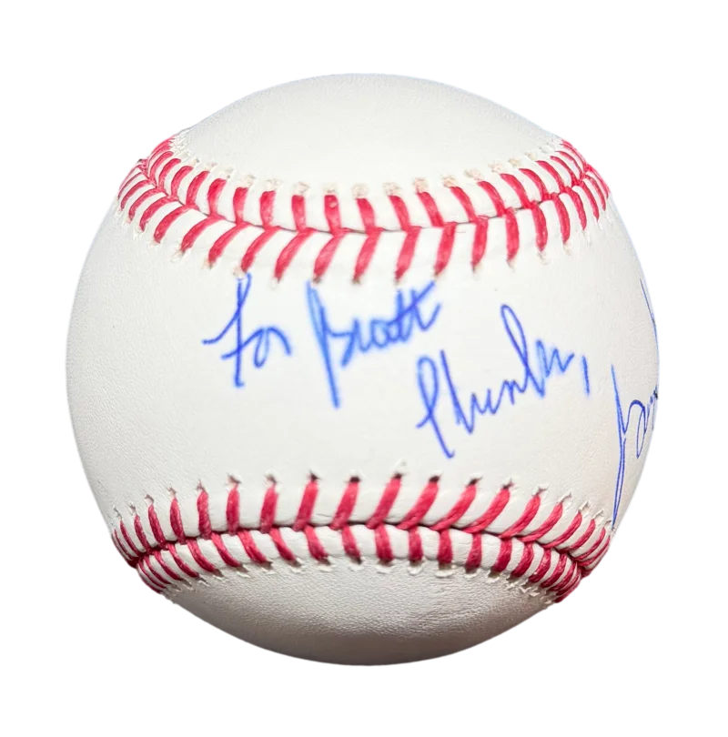 George Strait — George Strait Signed Autograph OMLB Baseball Ball King of Country Music PSA COA, изображение 2