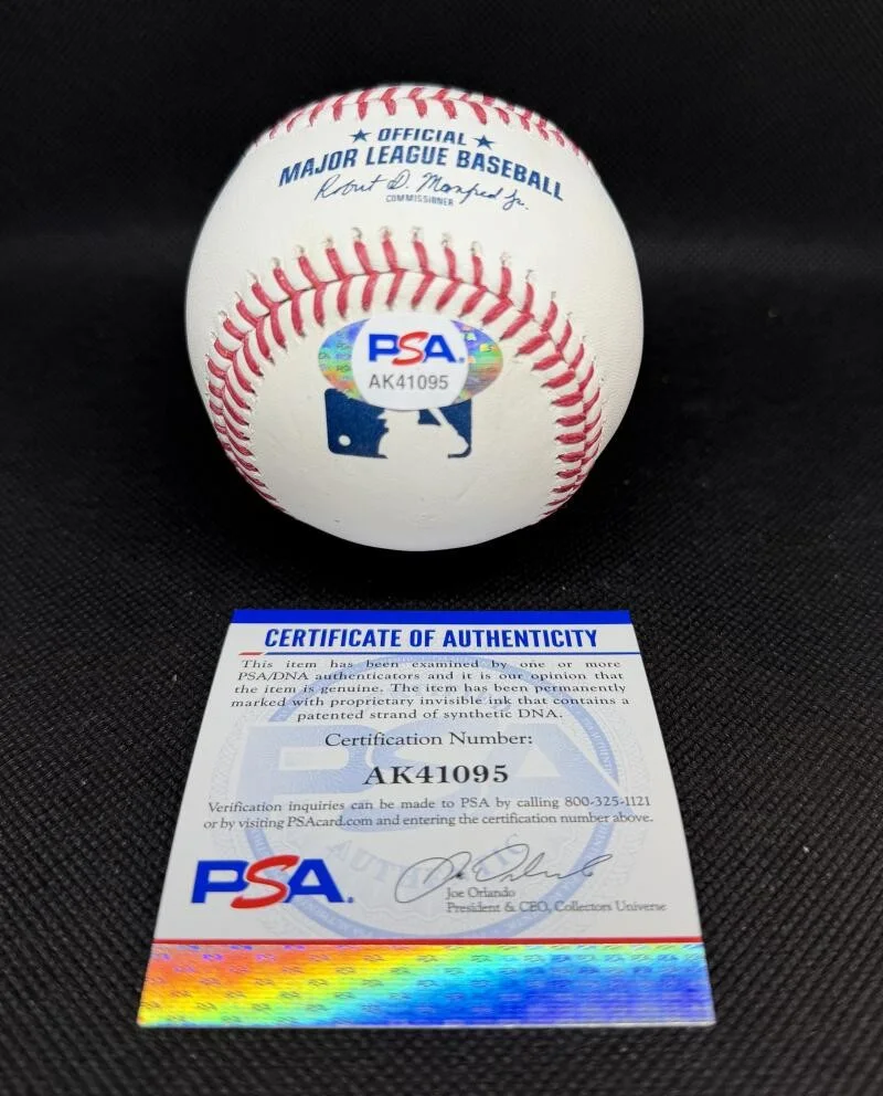 George Strait — George Strait Signed Autograph OMLB Baseball Ball King of Country Music PSA COA, изображение 4