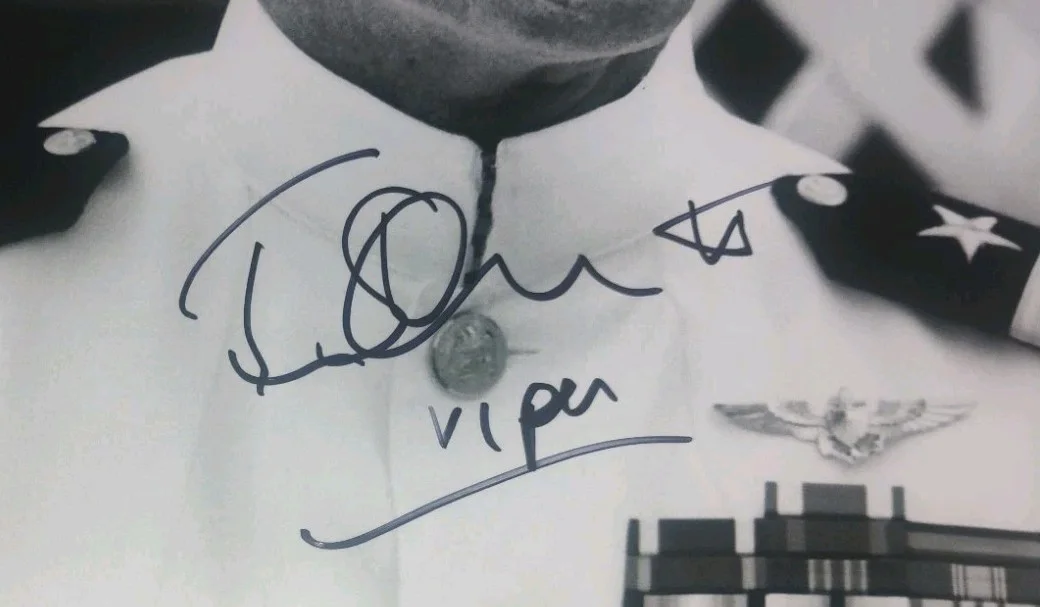 Tom Skerritt Hand Signed Autograph 8x10 Photo COA Top Gun NO US TARIFFS, изображение 3