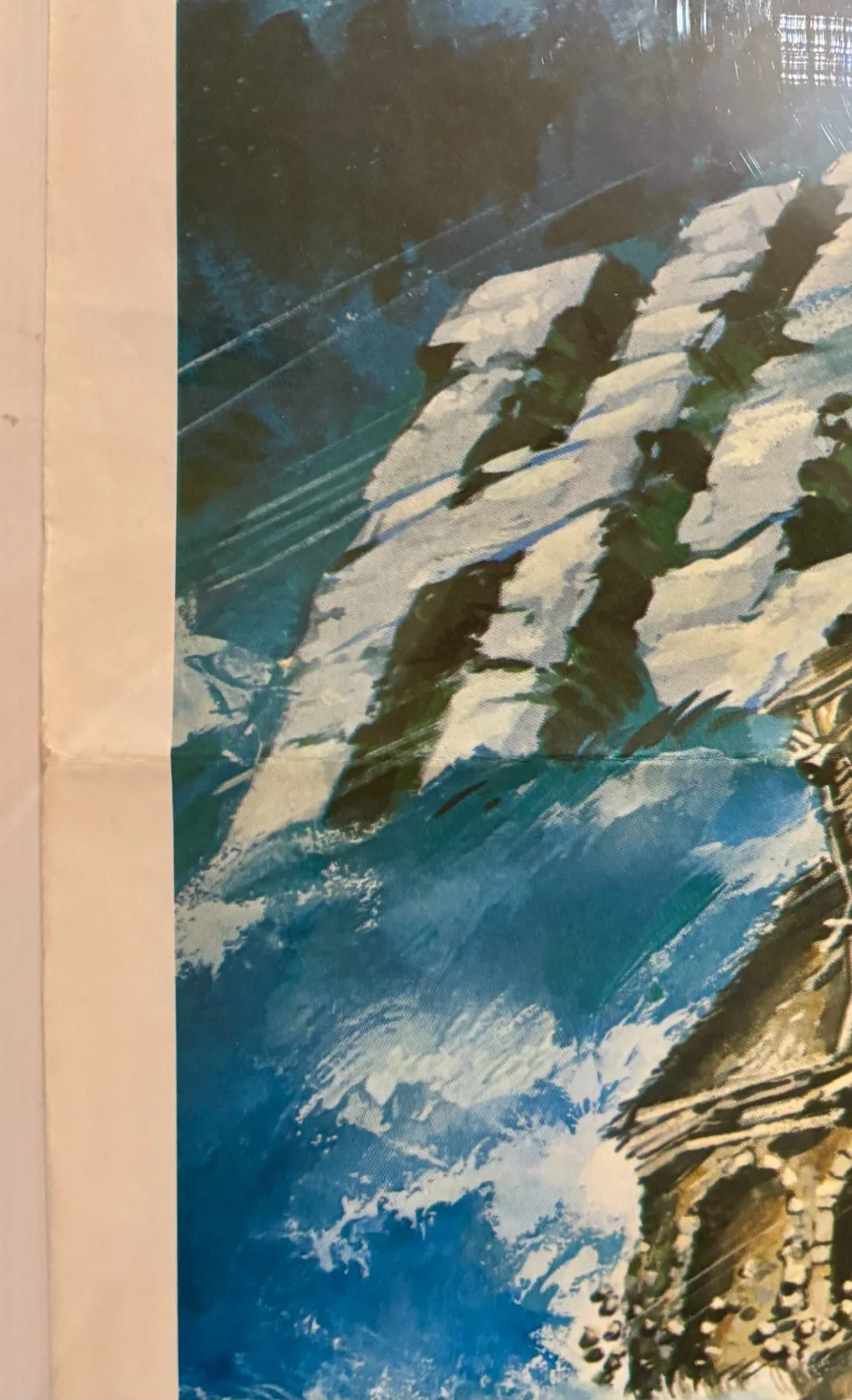 Hurricane Original Vintage UK Quad poster Tom Chantrell, image 2