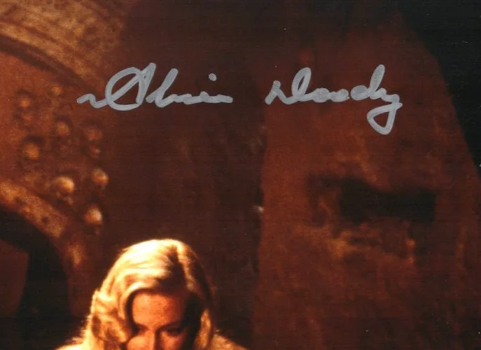 ALISON DOODY "Elsa" Signed Auto INDIANA JONES Last Crusade 11x14 Photo PSA/DNA, изображение 2