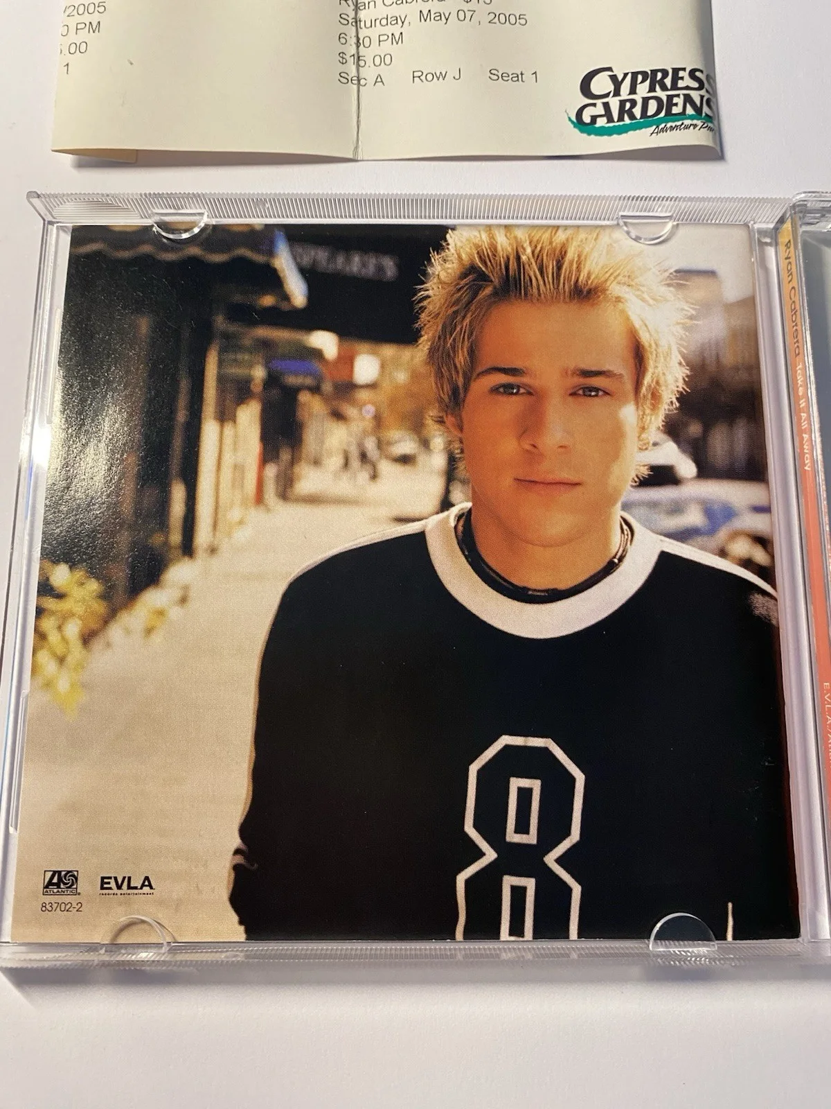 Ryan Cabrera Signed Autographed "Take it All Away" Music CD Compact Disc, image 3