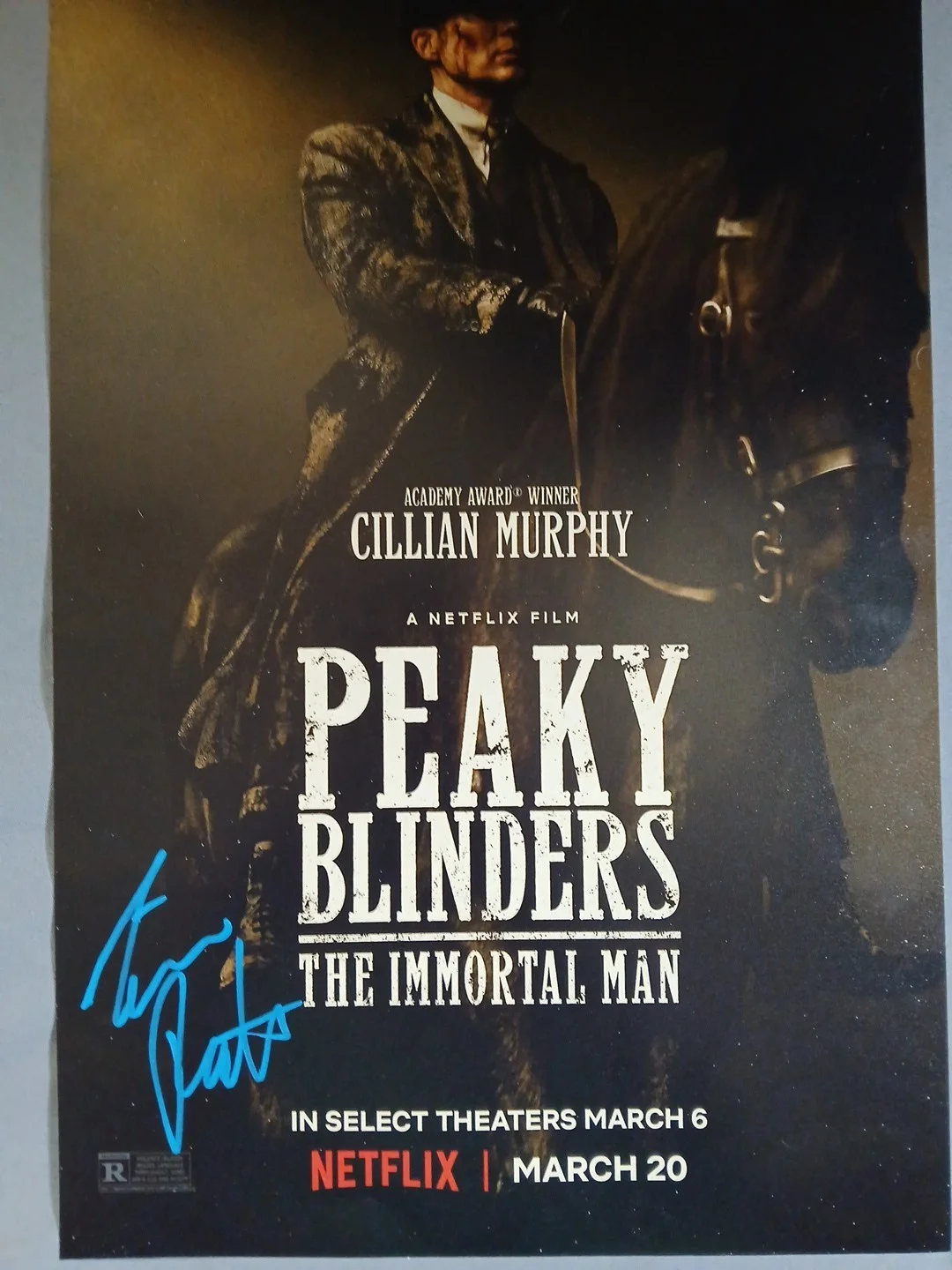 tim roth — TIM ROTH Hand Signed PEAKY BINDERS 🔥 11X17 Photo 📸, image 2