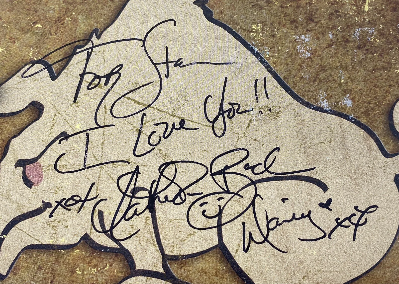 Catherine Bach — Catherine Bach DUKES OF HAZZARD Signed Daisy Duke Metal Sign Autograph JSA COA, изображение 2