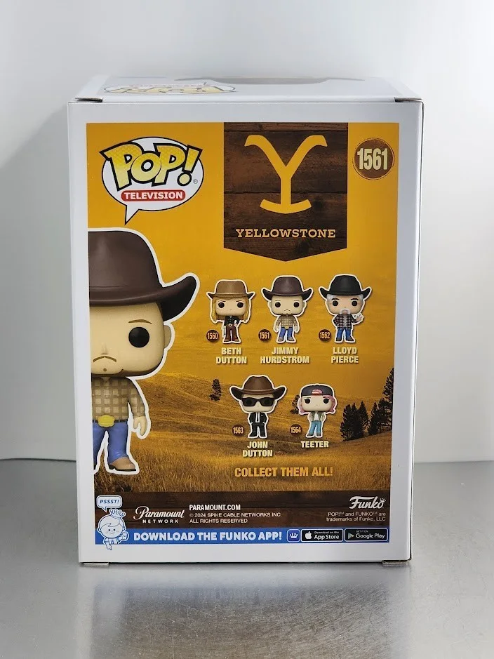 Jefferson White — Jefferson White Signed Autographed Funko Pop #1561 Jimmy Hurdstrom Yellowstone, изображение 3