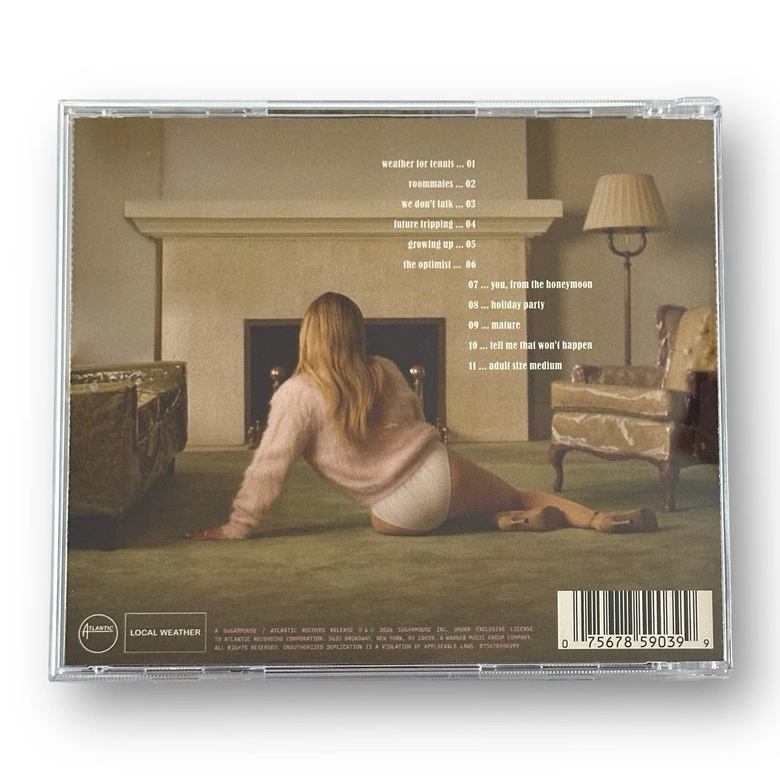 Signed Hilary Duff - Luck Or Something Autographed CD Signed Insert, image 4