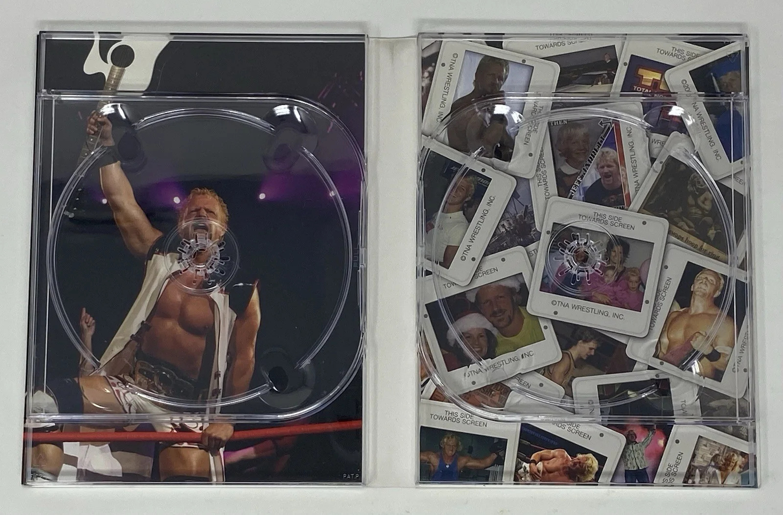 Jeff Jarrett — JEFF JARRETT Signed “King Of The Mountain” DVD Slipcover NO DISCS Autograph JSA, изображение 4