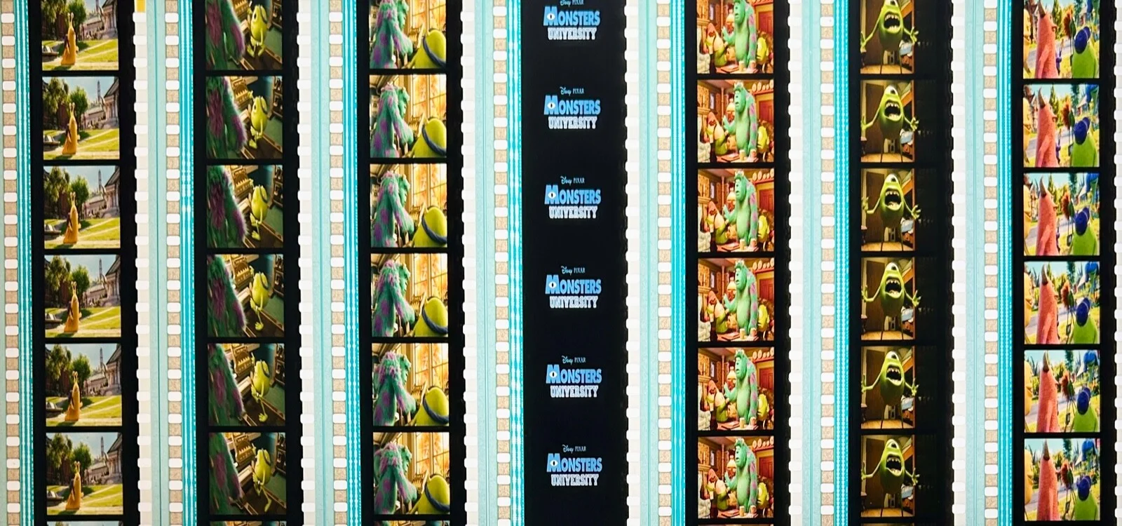 Pixar & Disney’s Monsters University 2013 Very Rare Unmounted 35mm Film Cells, image 4