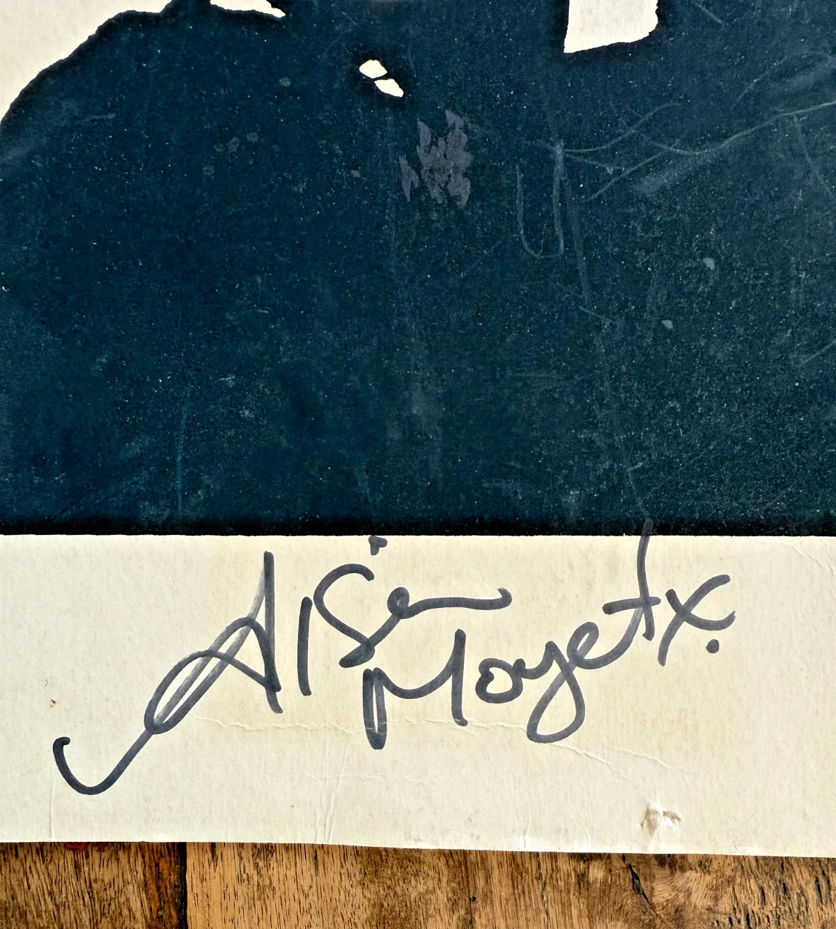 ALISON MOYET Yaz Autographed Signed 11" x 14" Cardstock Vintage 1991 Promo Photo, изображение 2