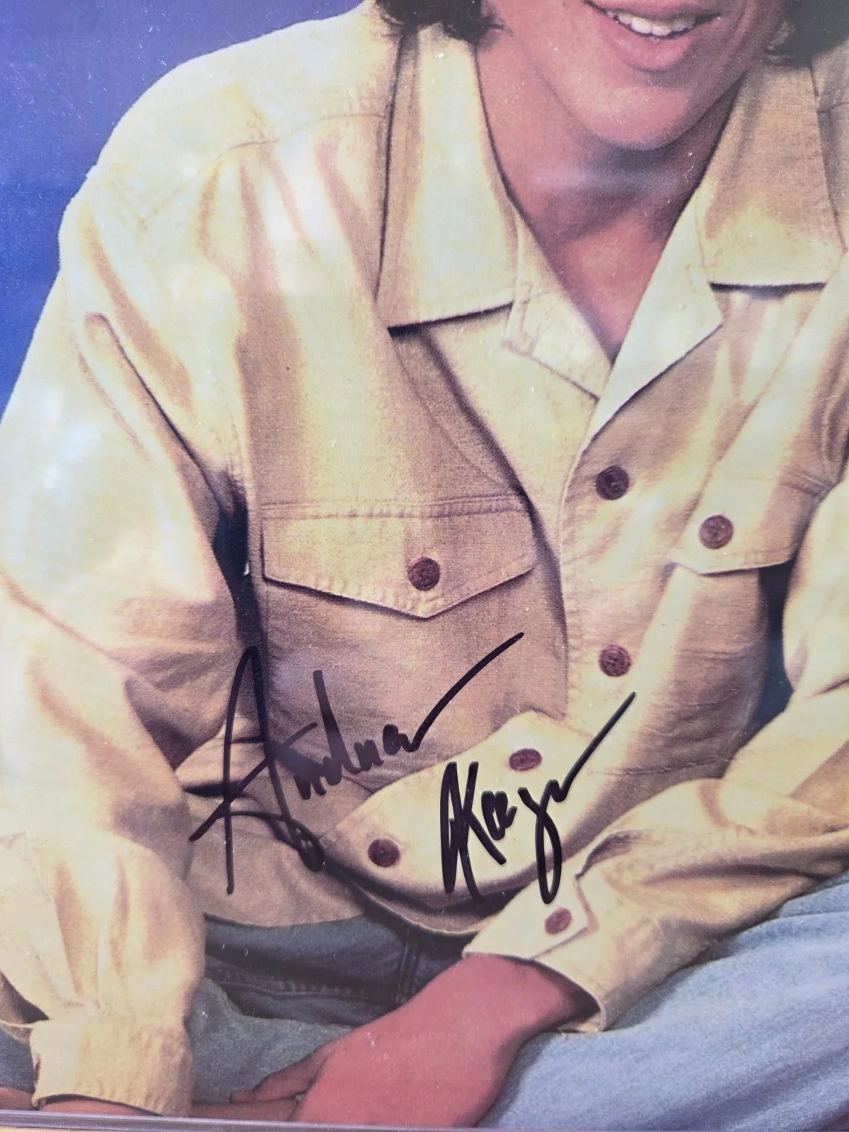 Andrew Keegan — Andrew Keegan Signed 8x10 Photo Teen Angel Autograph JSA Witness COA, изображение 2