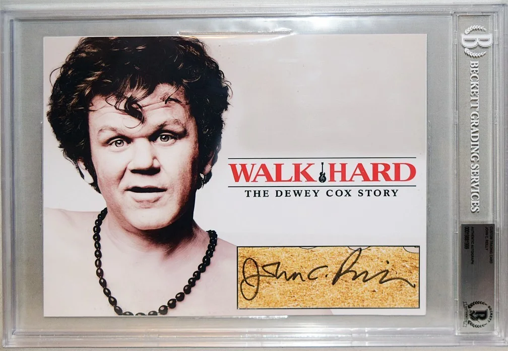 John C Reilly — WALK HARD -JOHN C REILLY- BECKETT Signed/Autograph/Auto 8x10 Jumbo Movie Card