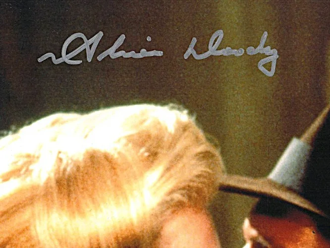 ALISON DOODY "Elsa" Signed Auto INDIANA JONES Last Crusade 11x14 Photo PSA/DNA, изображение 2
