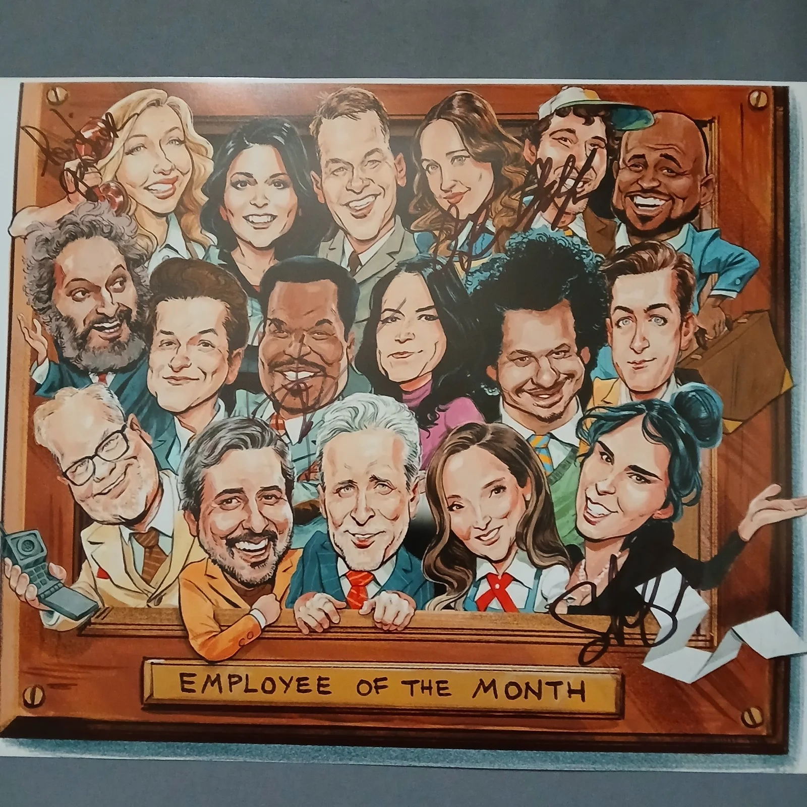 ALL OUT Cast Signed 11x14 Photo 📸 (Silverman, Robinson, Gardner And Lawrence ), image 2