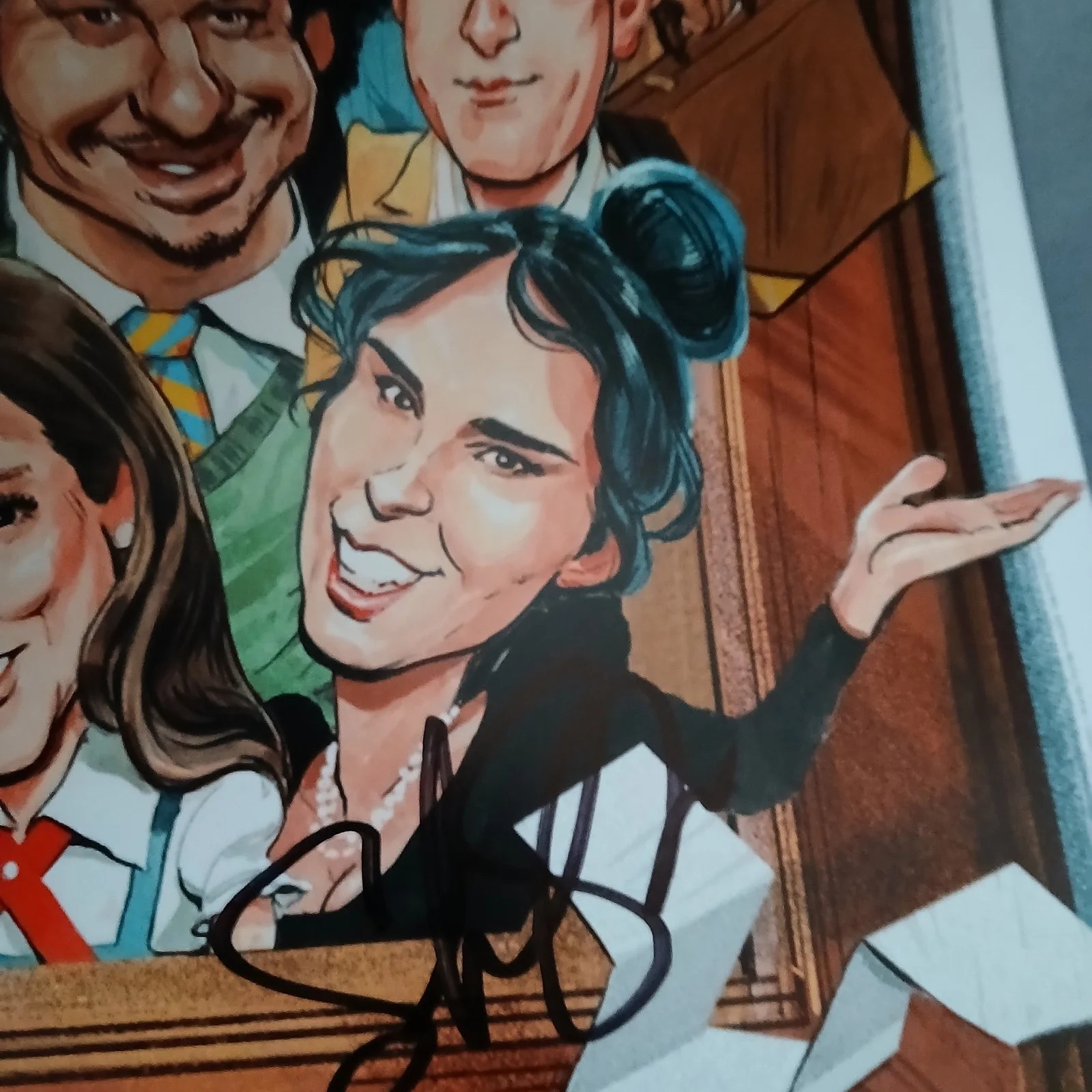 ALL OUT Cast Signed 11x14 Photo 📸 (Silverman, Robinson, Gardner And Lawrence ), image 4