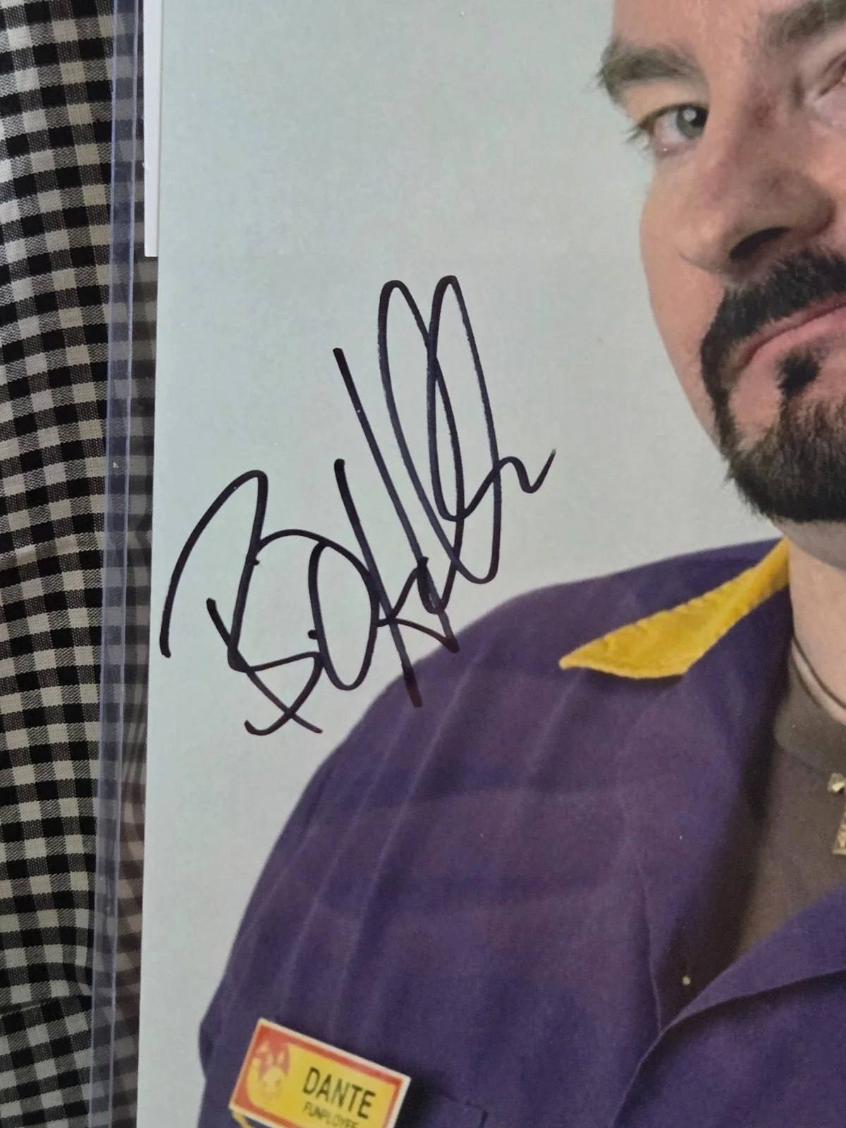 Brian O'Halloran — Brian O'Halloran Signed 8x10 Photo Dante Hicks Clerks Autograph JSA Witness COA, изображение 2