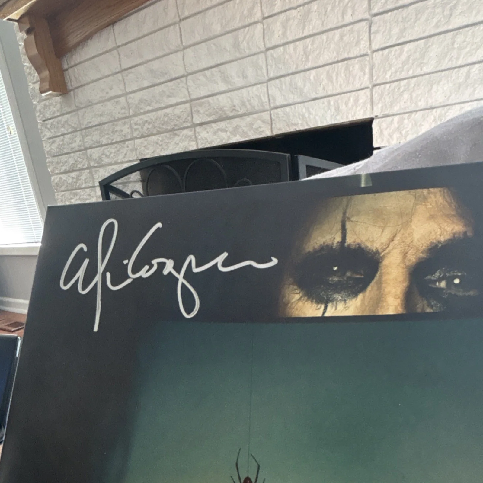 Alice Cooper Road Autographed Vinyl Record Live at Hellfest 2022 Insert, image 2