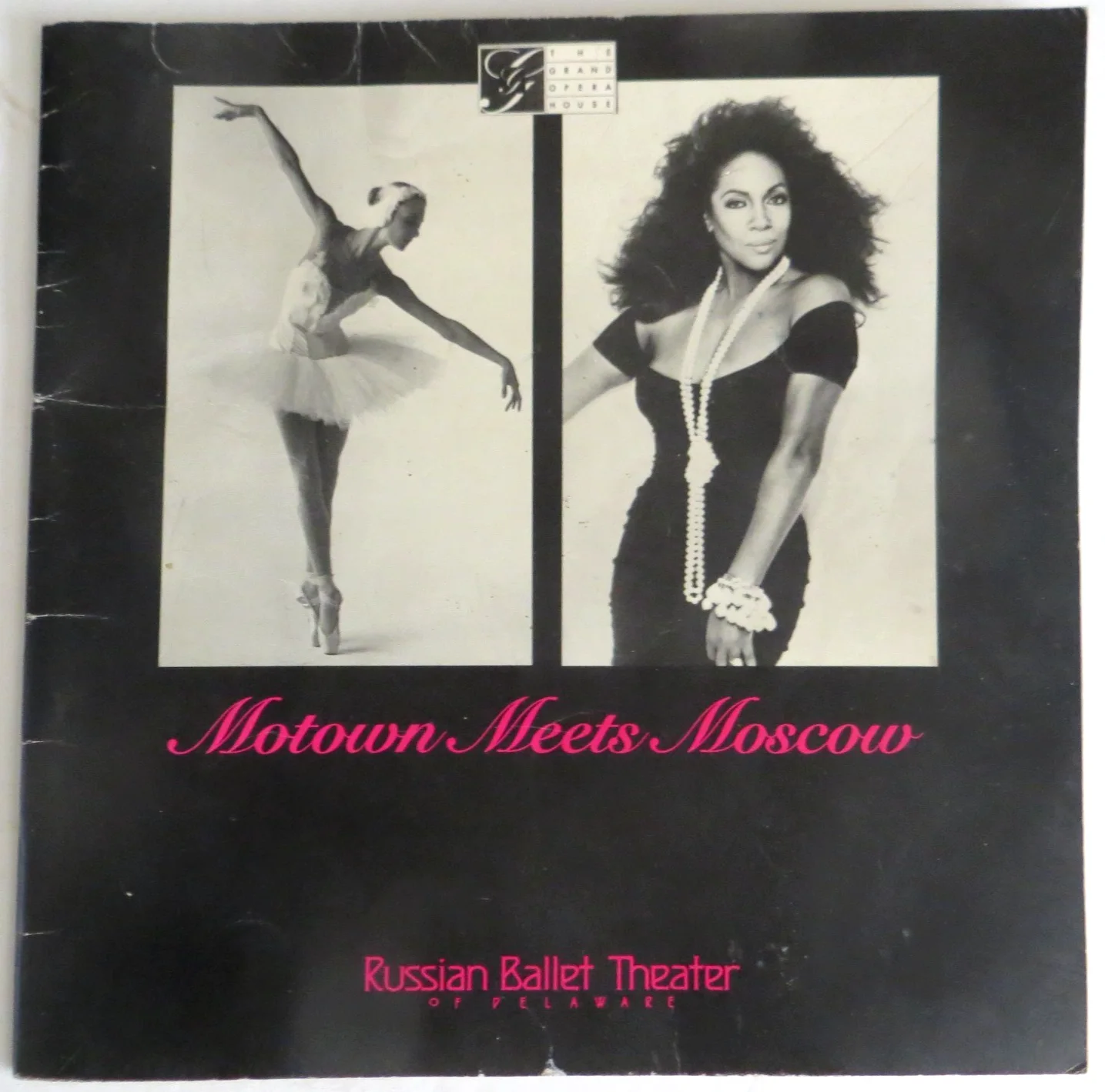 Mary Wilson — Mary Wilson The Supremes Hand Signed Photo in Program 1997 Alchemy Moscow Ballet