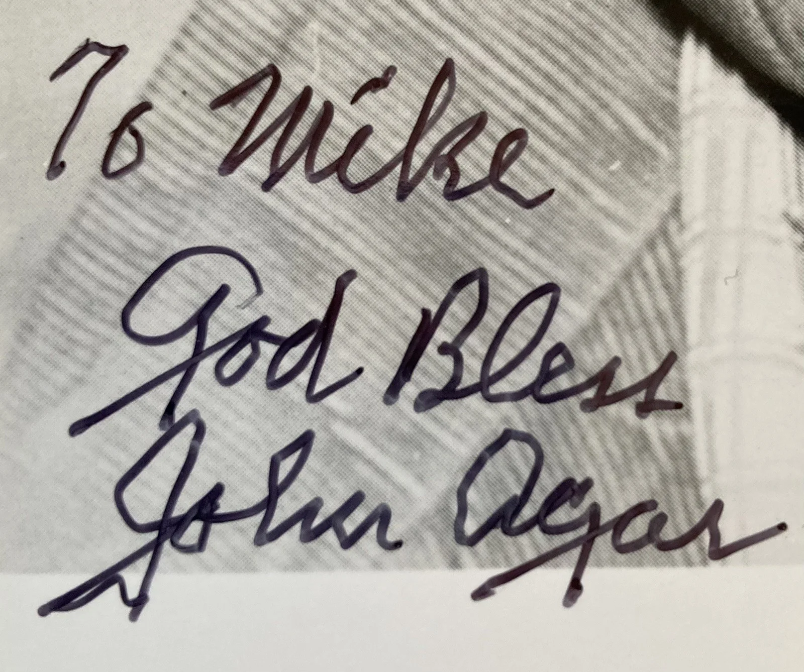 John Agar — Fort Apache Mole People John Agar Signed Autograph 5x7 Photo - JSA - FREE S&H!, image 3