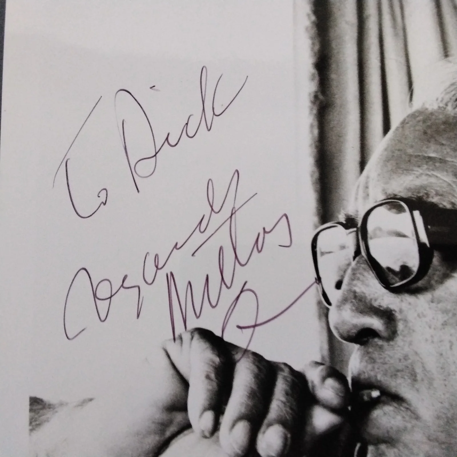 Anthony Quinn SIGNED Photo Movie Actor Lust for Life Zorba the Greek Tycoon, изображение 4