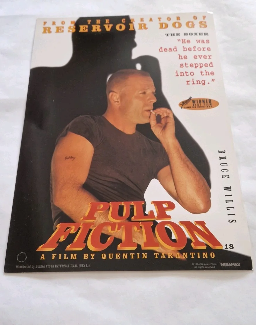 Pulp Fiction 4 Original 1994 UK Miramax Promotional Lobby Cards, image 4