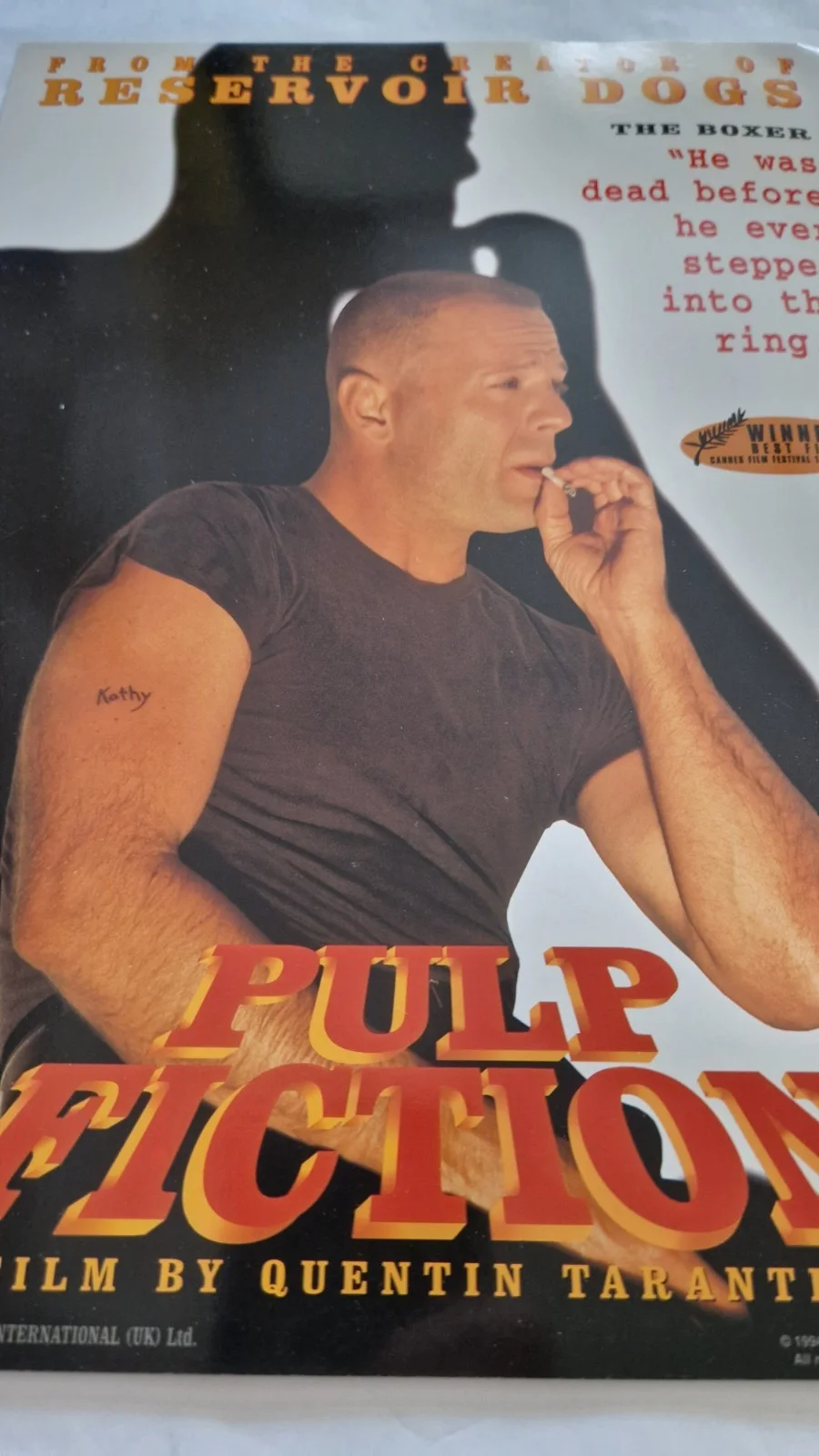 Pulp Fiction 4 Original 1994 UK Miramax Promotional Lobby Cards, image 5