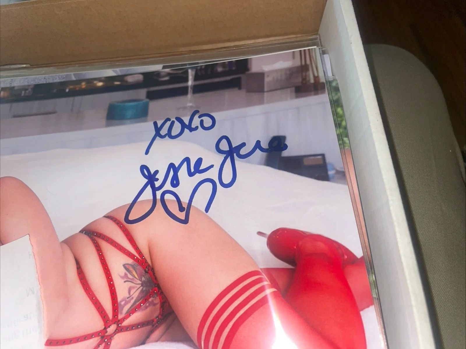 Pornstar Jesse Jane Autographed 8x10 Photo Beckett COA, изображение 2