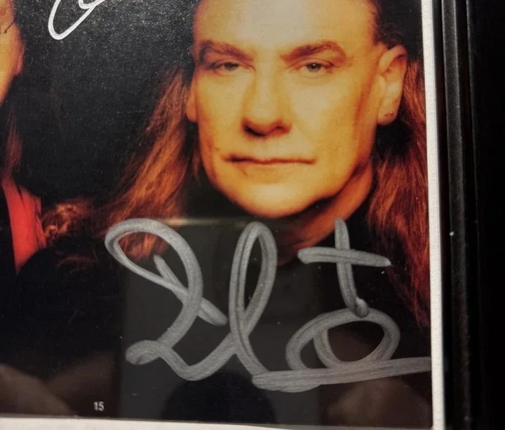 BLACK SABBATH FULLY SIGNED "REUNION" CD X4 NICE SILVER SIGNATURES!!, image 3