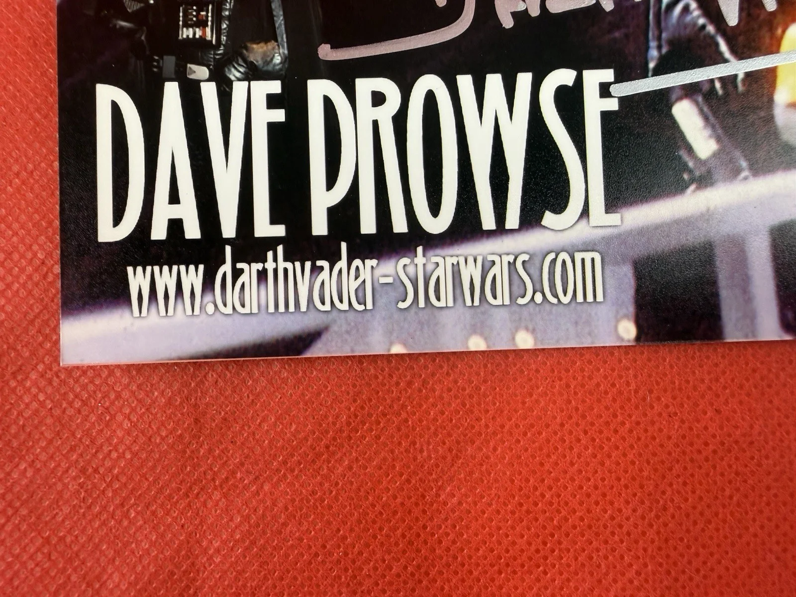 Dave Prowse — Original Dave Prowse Signed Photo Death Vader 8 X 10, image 4
