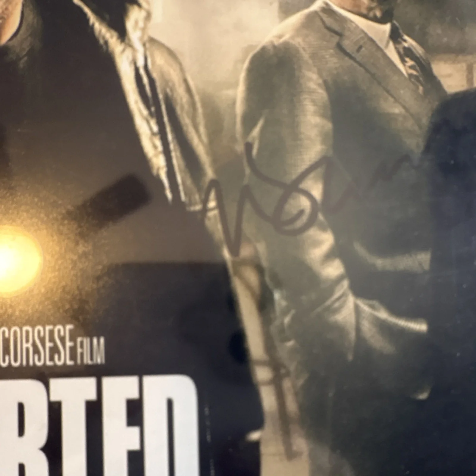 Departed Unter Feinden Original Autographed Poster Beckett Authenticated, image 2