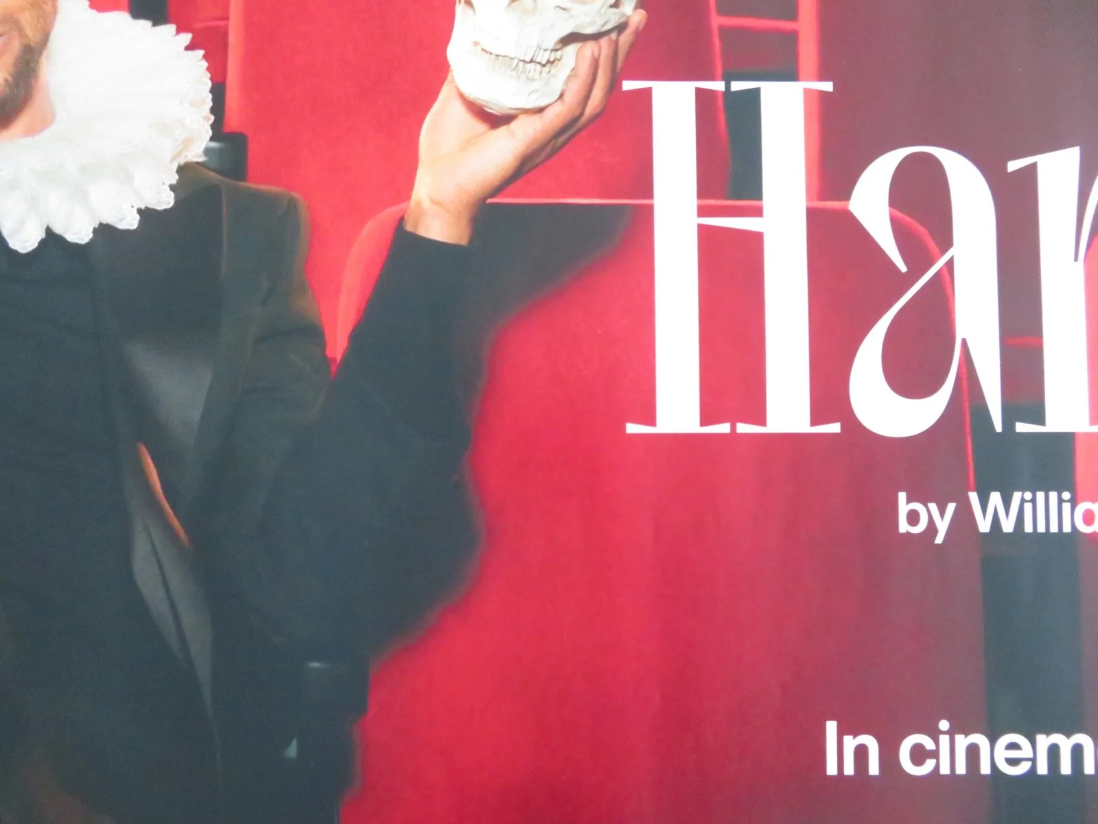 Hamlet UK Quad Rolled Poster National Theatre Live Hiran Abeysekera 2026, изображение 2