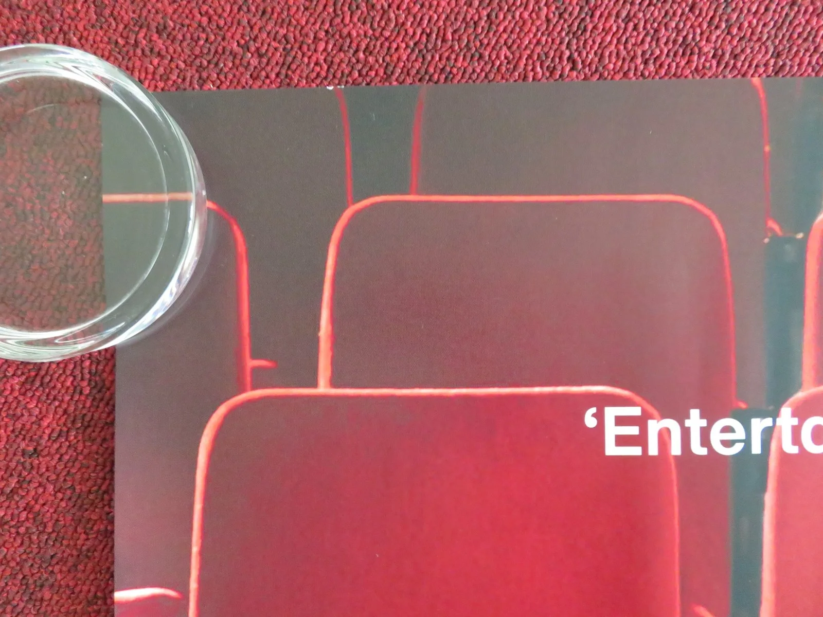 Hamlet UK Quad Rolled Poster National Theatre Live Hiran Abeysekera 2026, изображение 3
