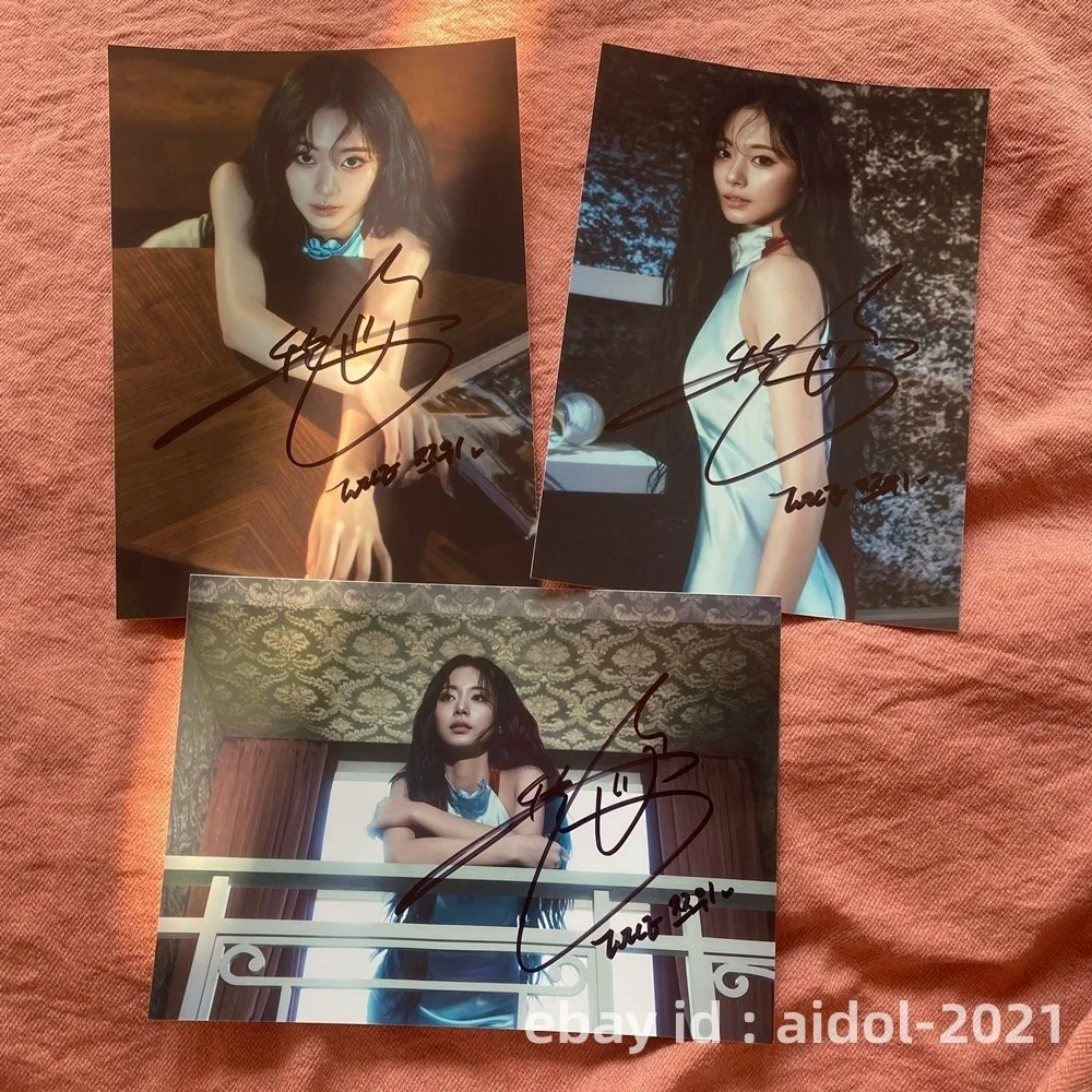 TWICE Tzuyu Autographed Signed Photo 5*7 K-POP Collectibles 202602, изображение 2