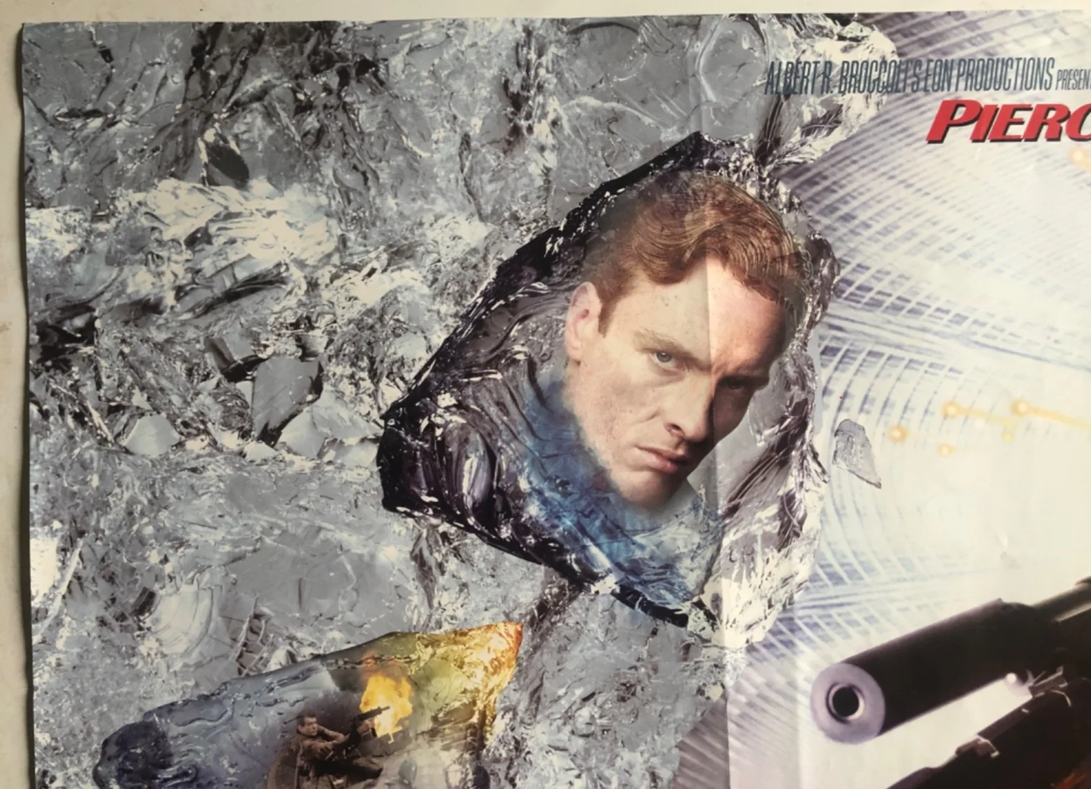 JAMES BOND ORIGINAL MOVIE POSTERS DIE ANOTHER DAY QUAD 40 X 30 + 40 X 27 ADVANCE, image 5