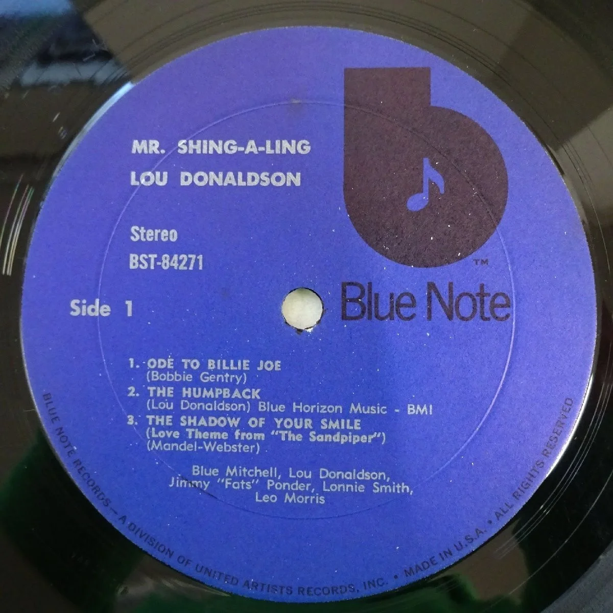 Lou Donaldson signed autographed lp Original great blue note funk jazz album, image 4