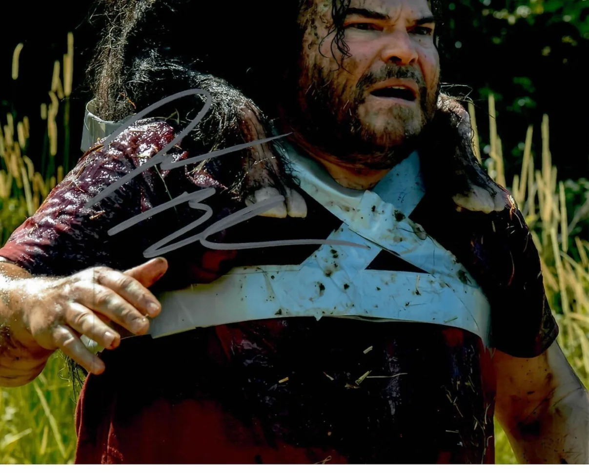 Jack Black — Jack Black Anaconda Actor Comedian Hollywood Signed 8 x 10 Photo TTM COA, изображение 2