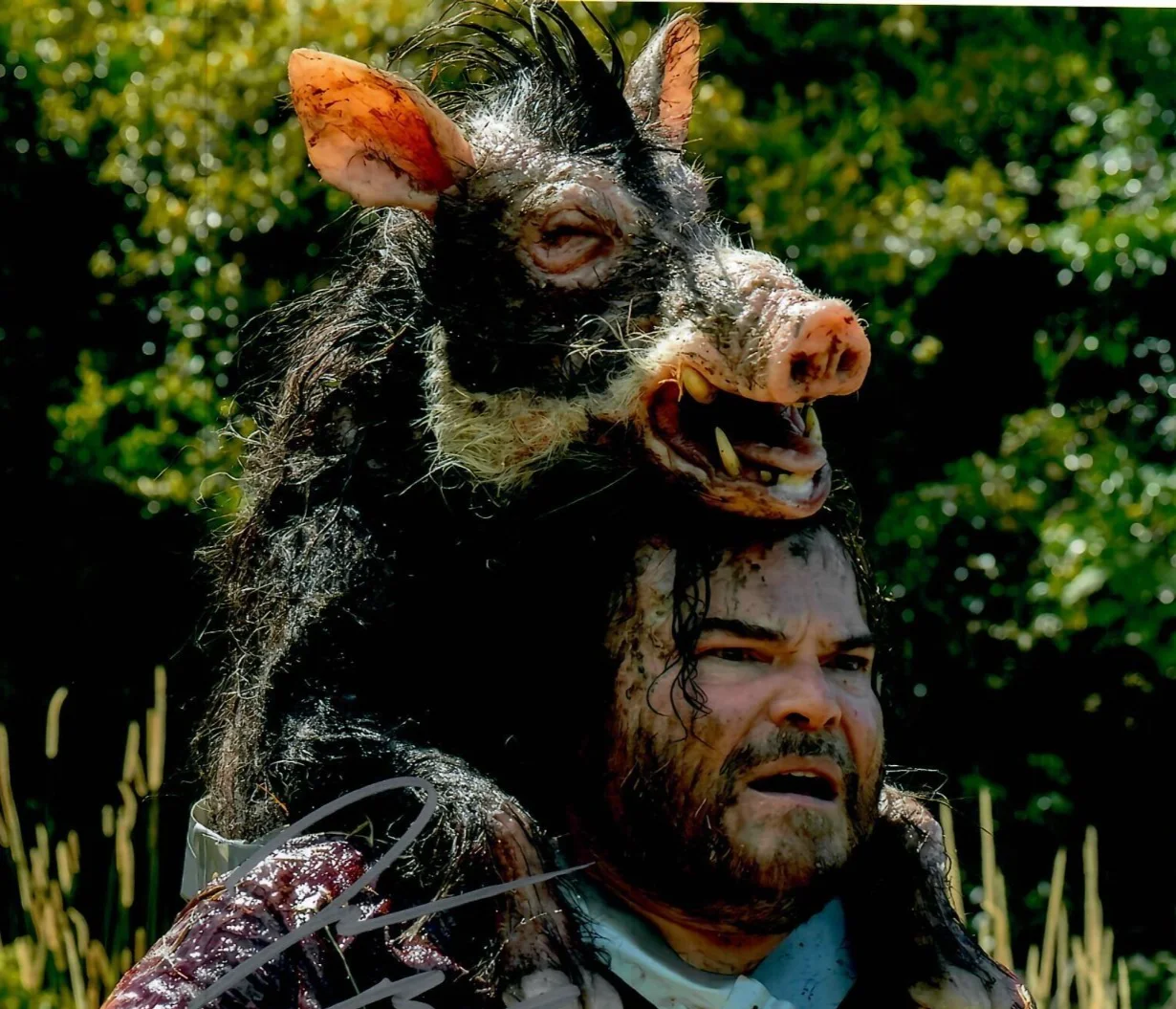 Jack Black — Jack Black Anaconda Actor Comedian Hollywood Signed 8 x 10 Photo TTM COA, изображение 3