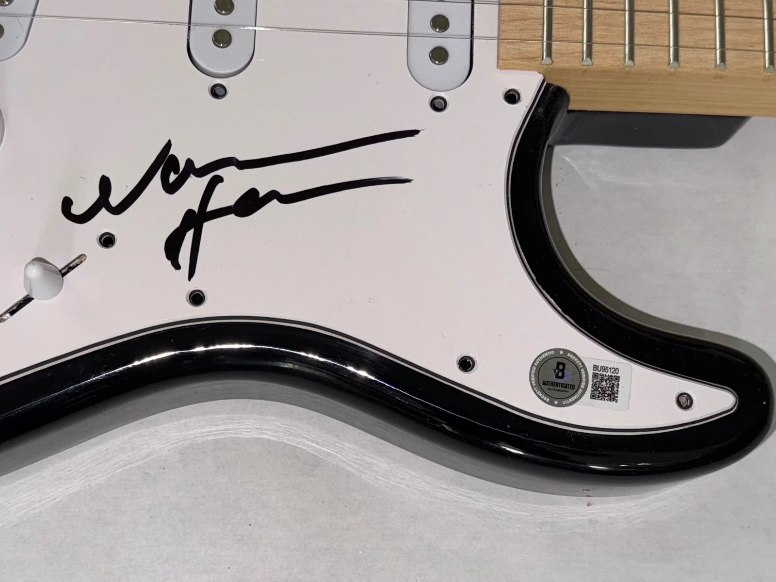 Warren Haynes Signed Autograph Electric Guitar Allman Brothers Band Beckett COA, изображение 3