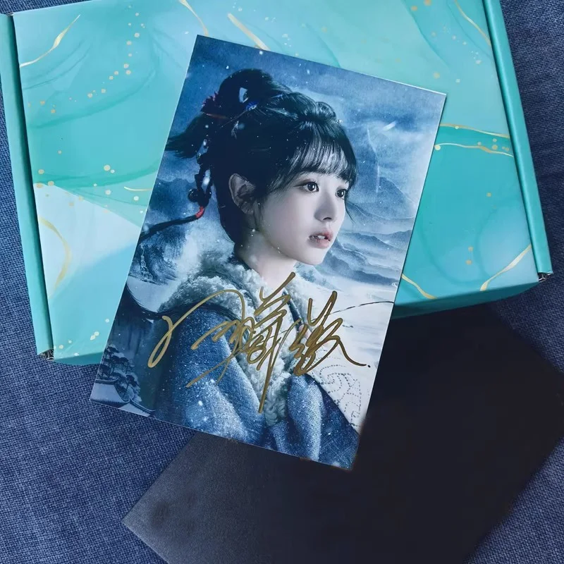 逐玉 Zhang Linghe Tian Xiwei 6" Signed Autographed Photo Collection, изображение 4